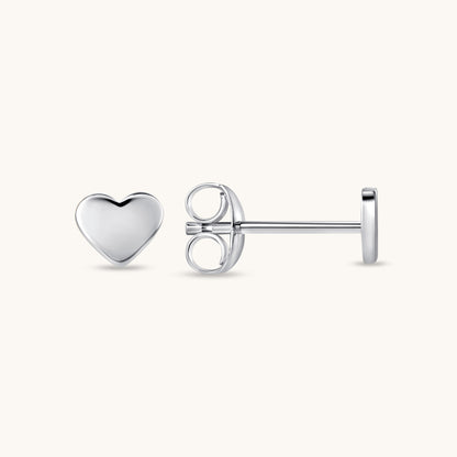 Heart Stud Earrings - Happy Jewelers Fine Jewelry Lifetime Warranty