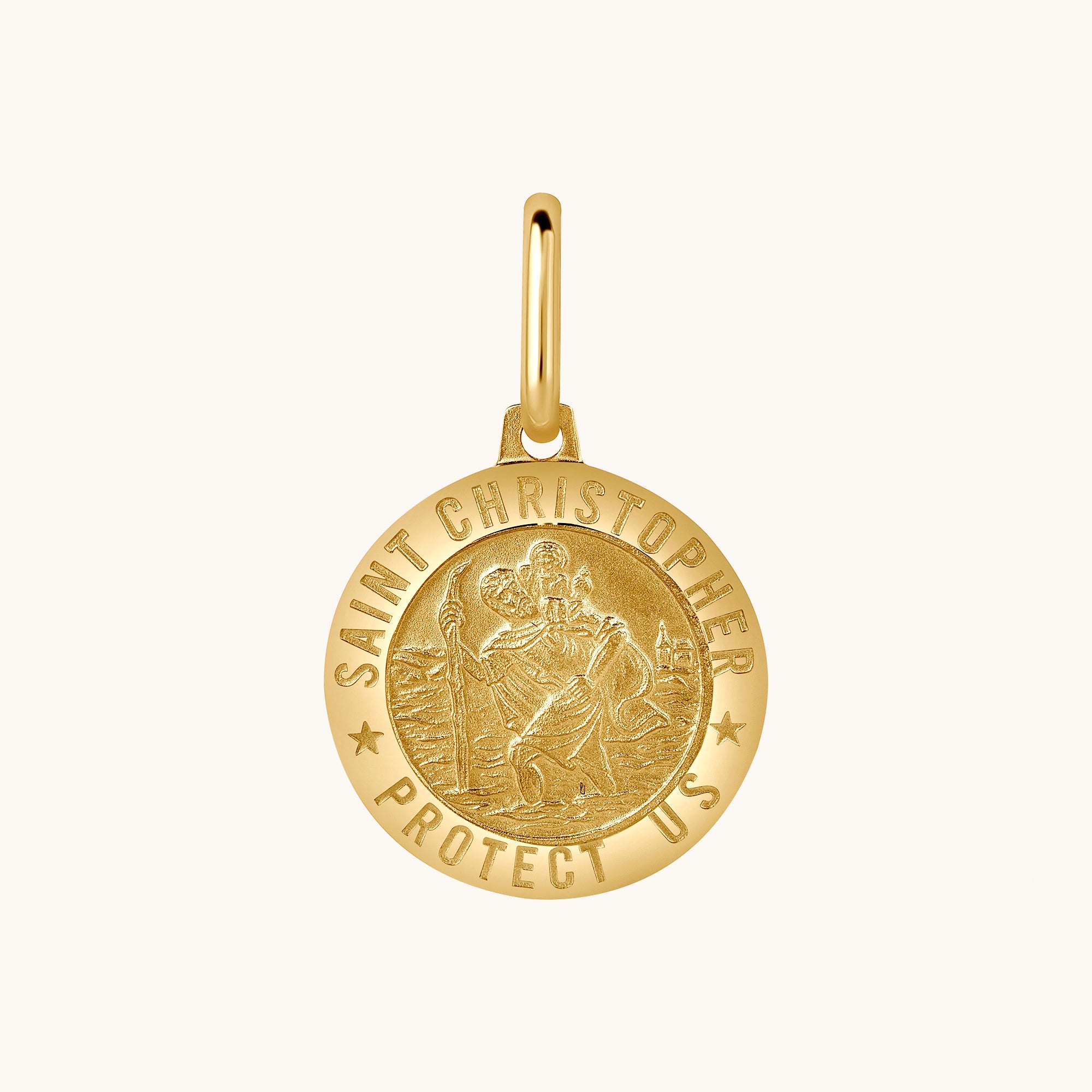 Saint Christopher Medallion Pendant