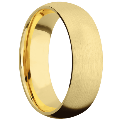 10K Yellow Gold + Satin Finish - Happy Jewelers Fine Jewelry Lifetime Warranty