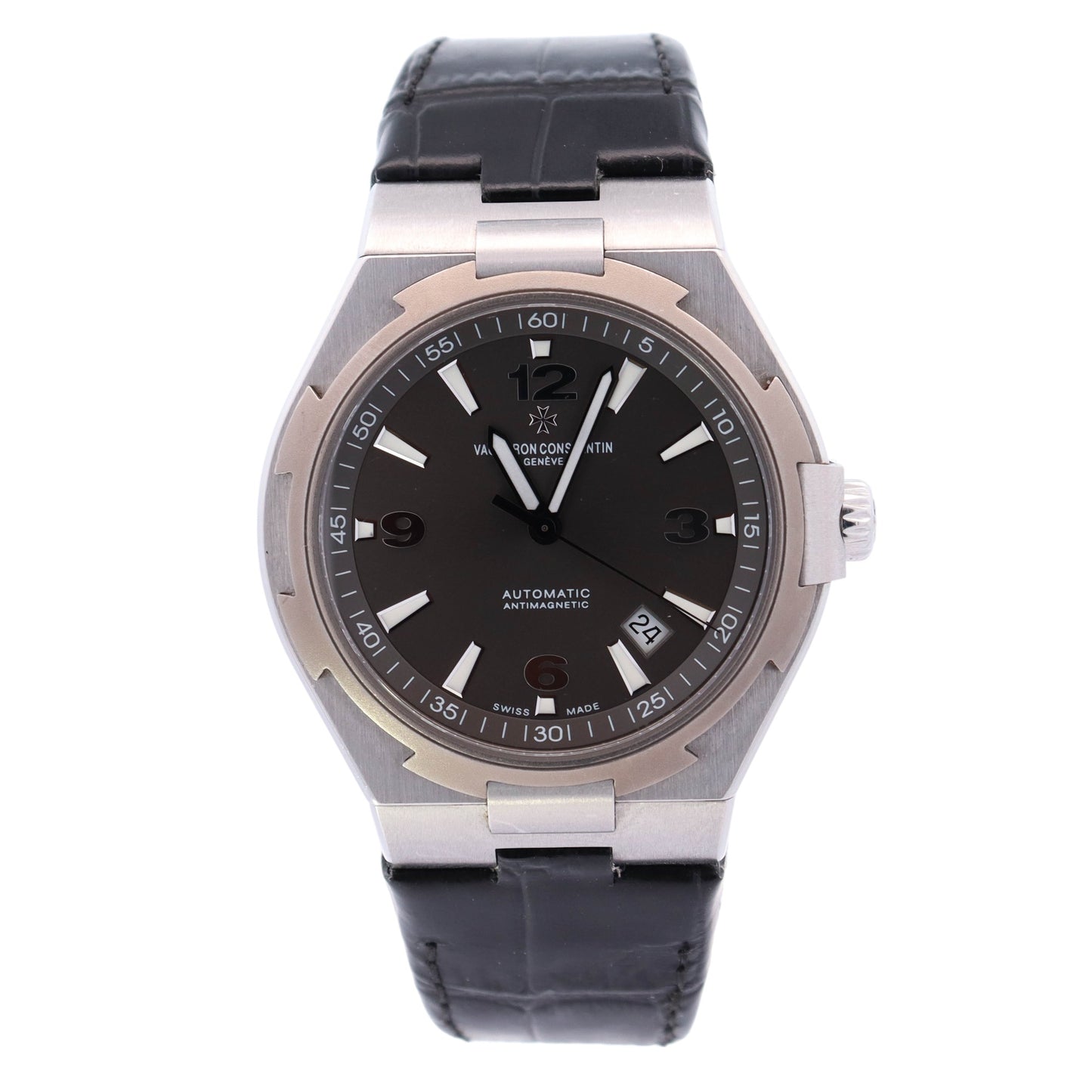 Vacheron Constantin Overseas 42mm Grey Dial Watch Ref# 47040 – Happy ...
