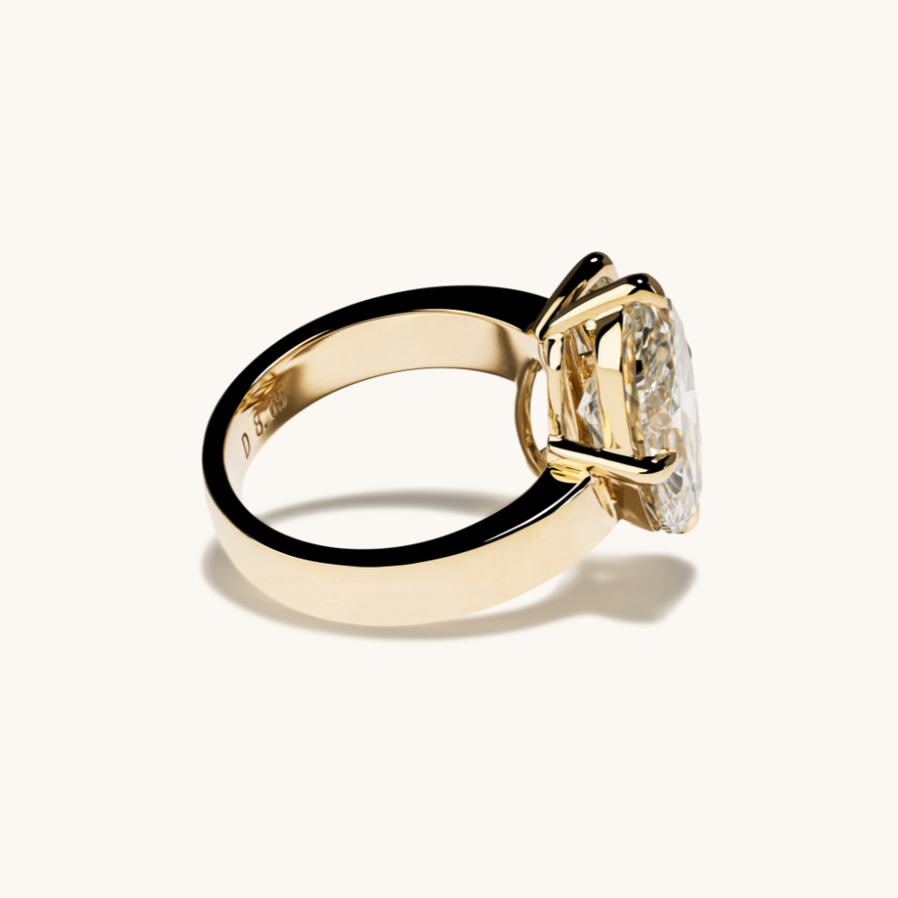 Oval and Pear Toi et Moi Lab Diamond Engagement Ring - Happy Jewelers Fine Jewelry Lifetime Warranty