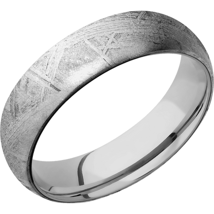 Meteorite + None Finish + Titanium - Happy Jewelers Fine Jewelry Lifetime Warranty