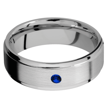 Titanium + Satin , Polish Finish - Happy Jewelers Fine Jewelry Lifetime Warranty