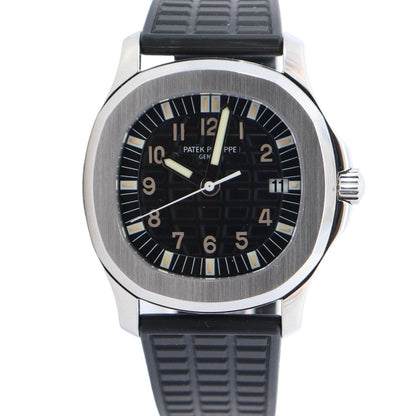 Patek Philippe Aquanaut 35mm Black Dial Ref# 5060A-001 - Happy Jewelers Fine Jewelry Lifetime Warranty