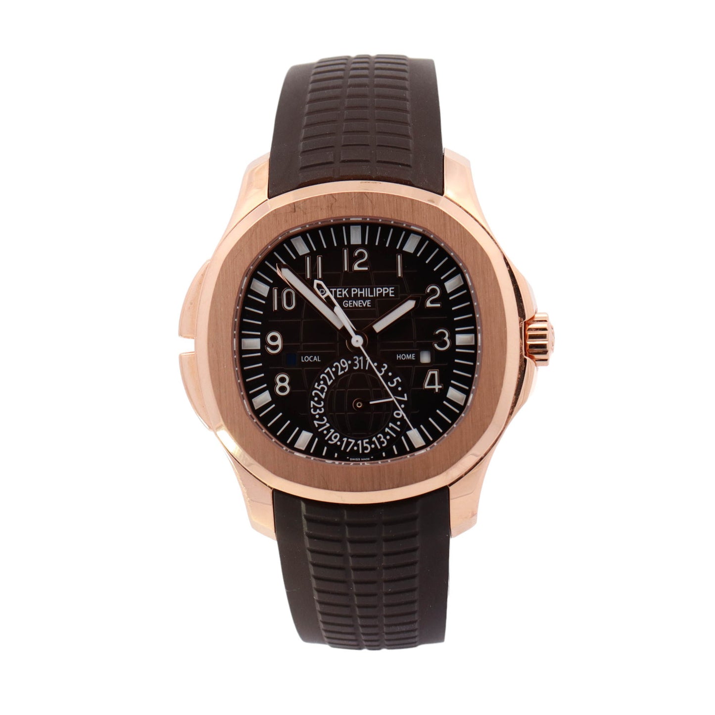 Patek Philippe Aquanaut 40mm Brown Dial Watch Ref# 5164R-001