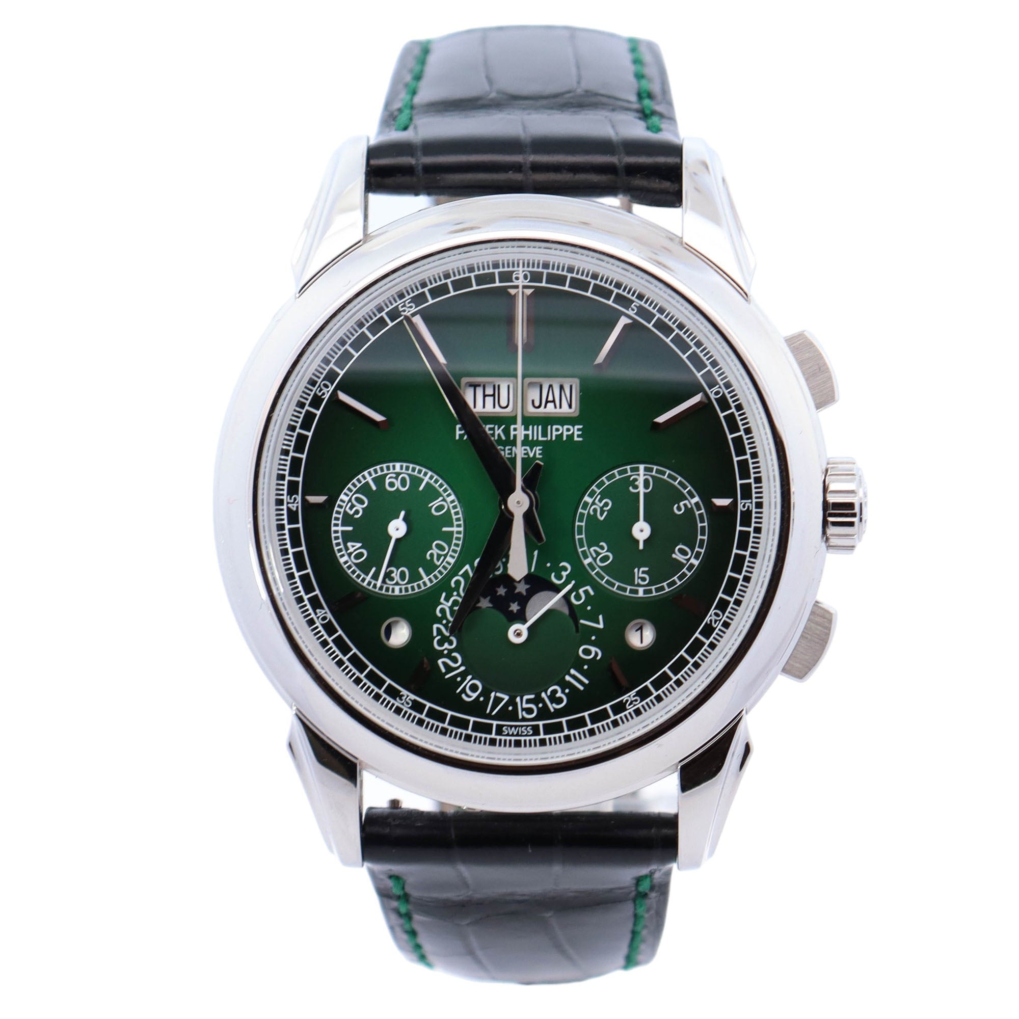 Patek Philippe Grand Complications 41mm Green Dial Ref# 5270P-014 - Happy Jewelers Fine Jewelry Lifetime Warranty