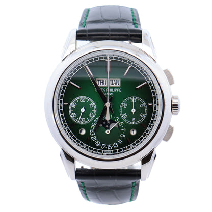 Patek Philippe Grand Complications 41mm Green Dial Watch Ref# 5270P-014 - Happy Jewelers Fine Jewelry Lifetime Warranty