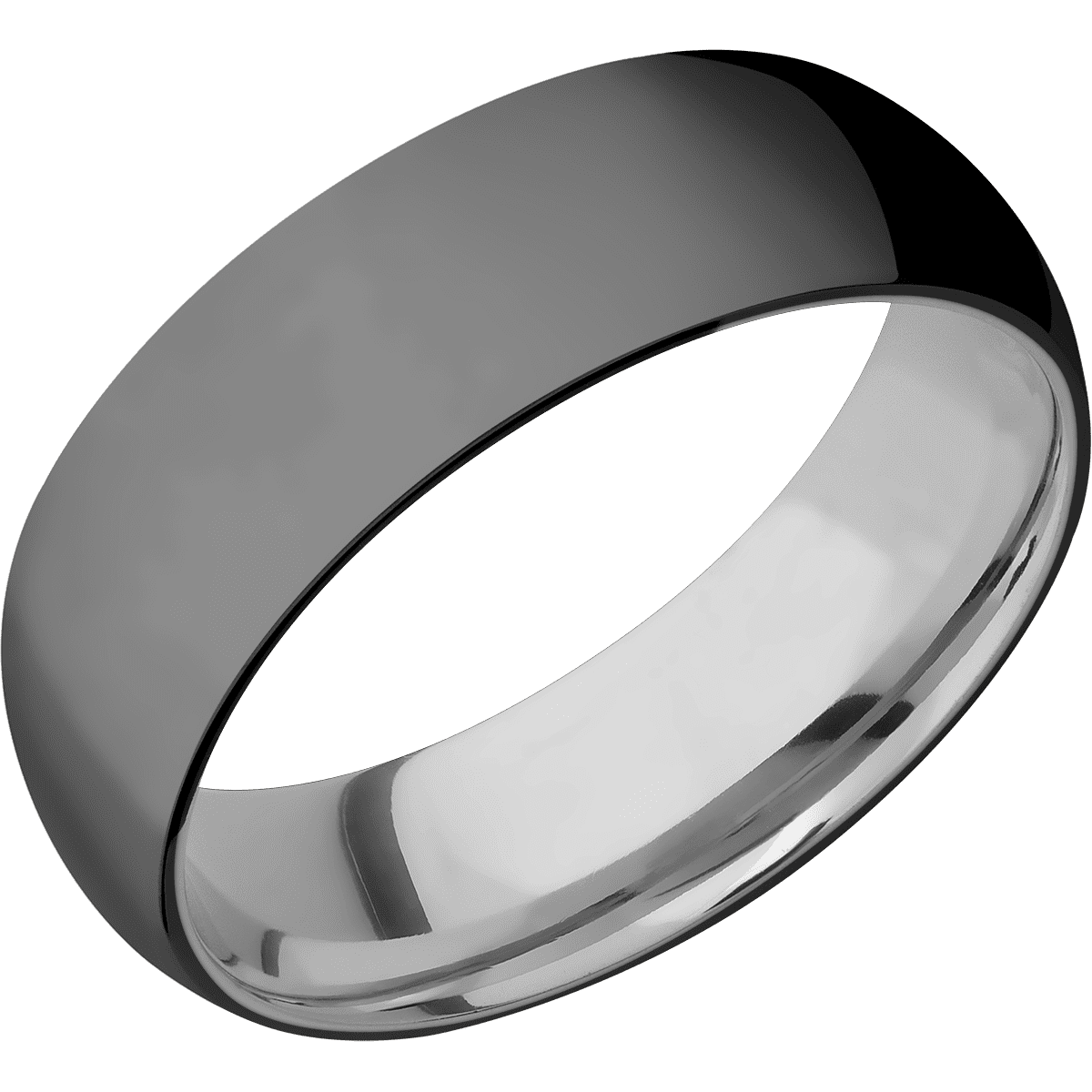 Zirconium + Polish Finish + Titanium - Happy Jewelers Fine Jewelry Lifetime Warranty