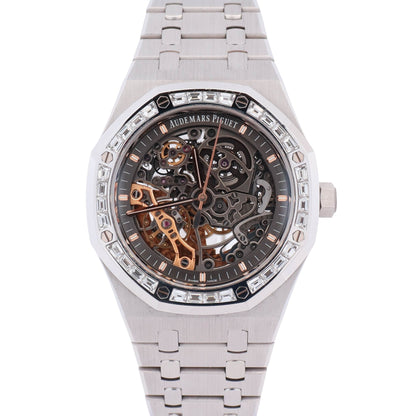 Audemars Piguet Royal Oak 41mm Openwork Dial Watch Ref# 15412BC.ZZ.1220BC.01