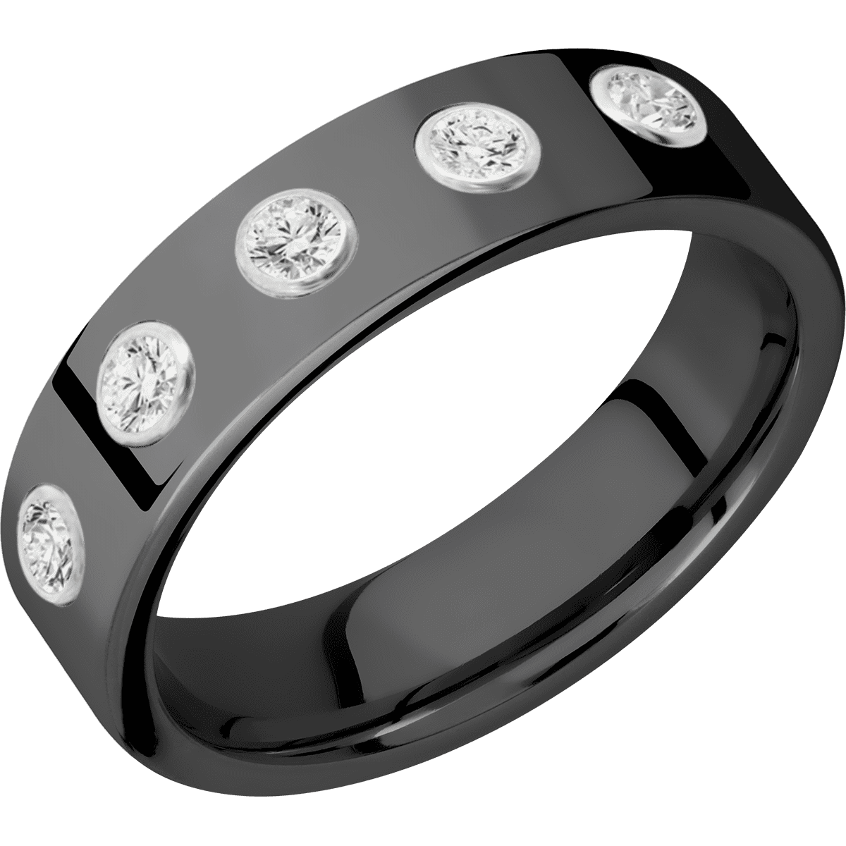 Zirconium + Polish Finish - Happy Jewelers Fine Jewelry Lifetime Warranty