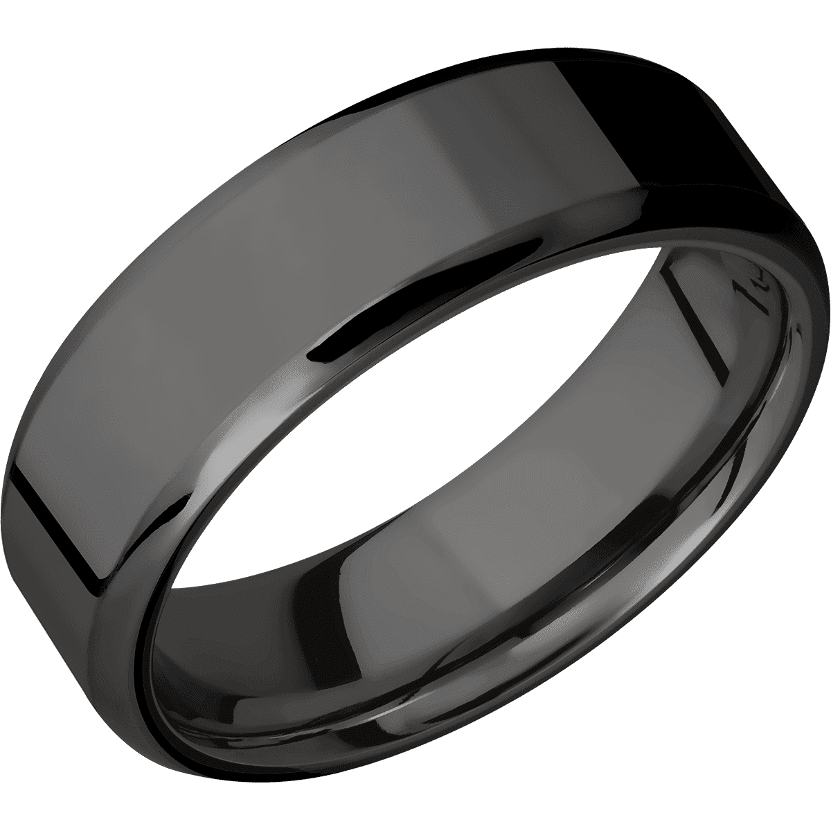 Zirconium + Polish , Polish Finish + Tantalum Noir - Happy Jewelers Fine Jewelry Lifetime Warranty