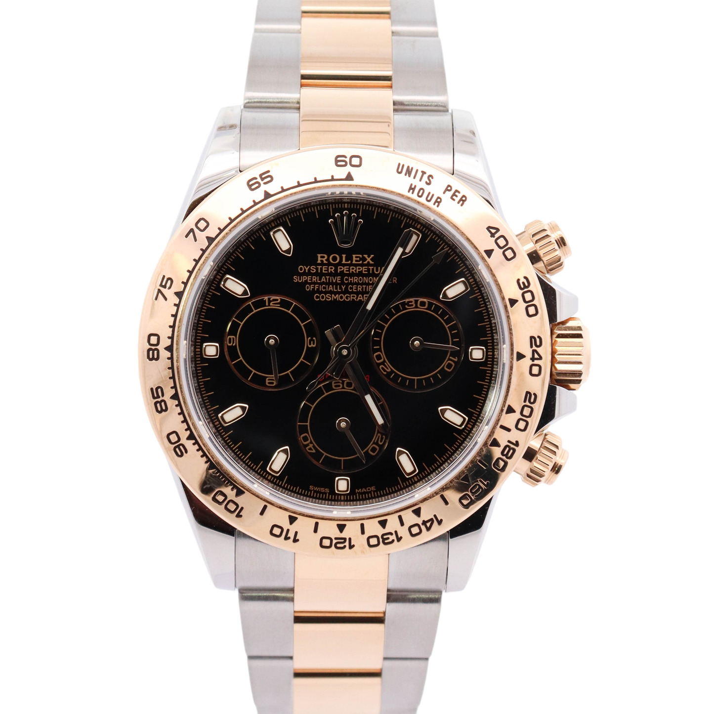 Load image into Gallery viewer, Rolex Daytona 40mm Stainless Steel &amp;amp; Yellow Gold Black Chronograph Dial Watch Reference# 116503 - Happy Jewelers Fine Jewelry Lifetime Warranty

