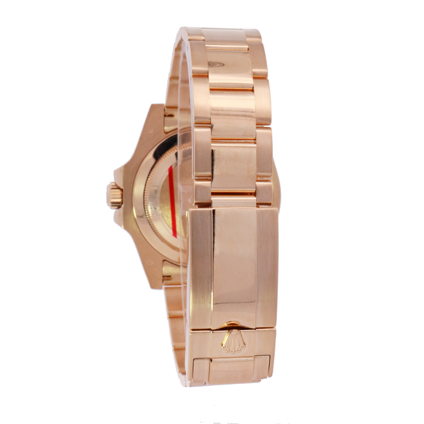 Rolex GMT Master II Yellow Gold 40mm Black Dot Dial Watch | Ref# 116718 - Happy Jewelers Fine Jewelry Lifetime Warranty