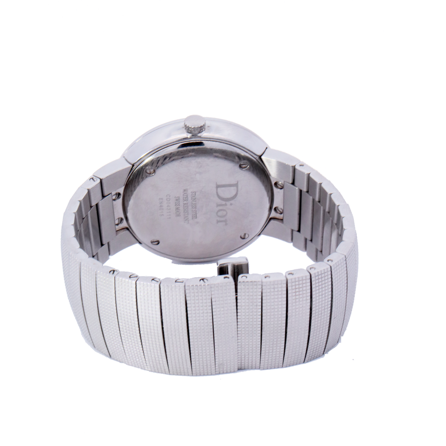 Dior Stainless Steel 34mm Diamond Dial Watch | Ref# DIORC0043111 - Happy Jewelers Fine Jewelry Lifetime Warranty