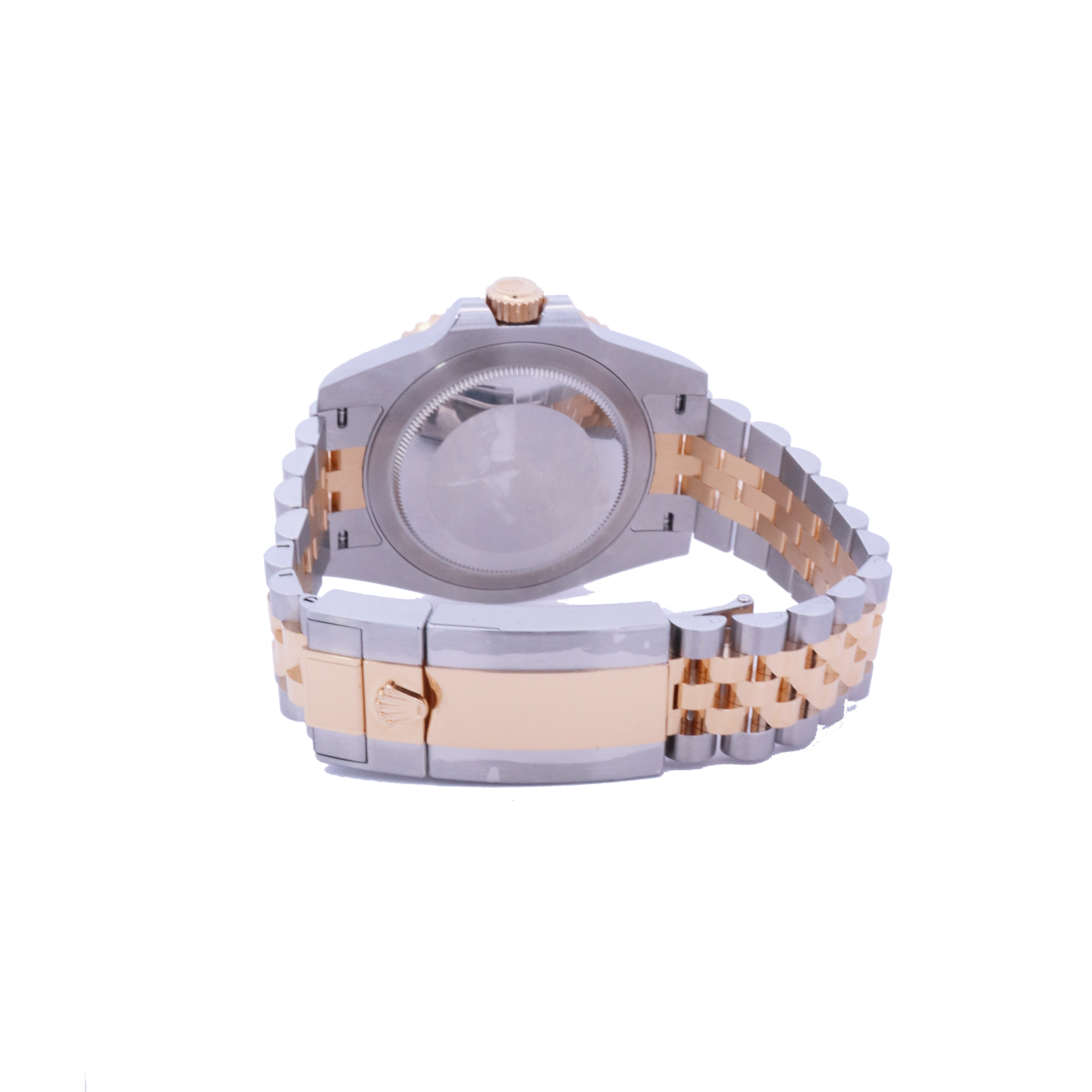 Rolex GMT-Master II Yellow Gold & Stainless Steel 40mm Black Dot Dial Watch | Ref# 126713GRNR - Happy Jewelers Fine Jewelry Lifetime Warranty