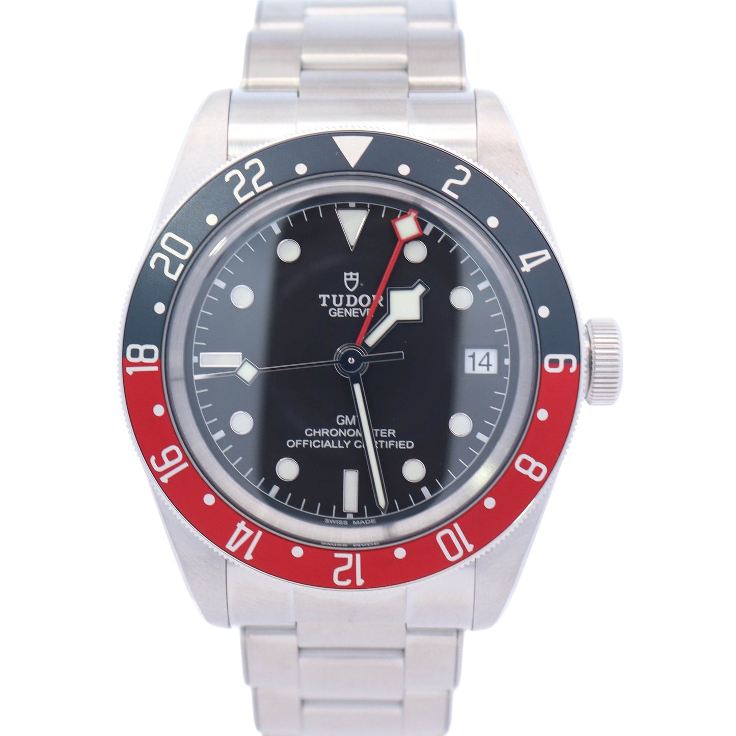 Tudor Black Bay GMT 41mm Black Dial Ref# 79830RB