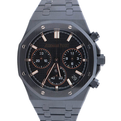 Audemars Piguet Royal Oak 41mm Black Dial Watch Ref# 26240CE.OO.1225CE.01 - Happy Jewelers Fine Jewelry Lifetime Warranty