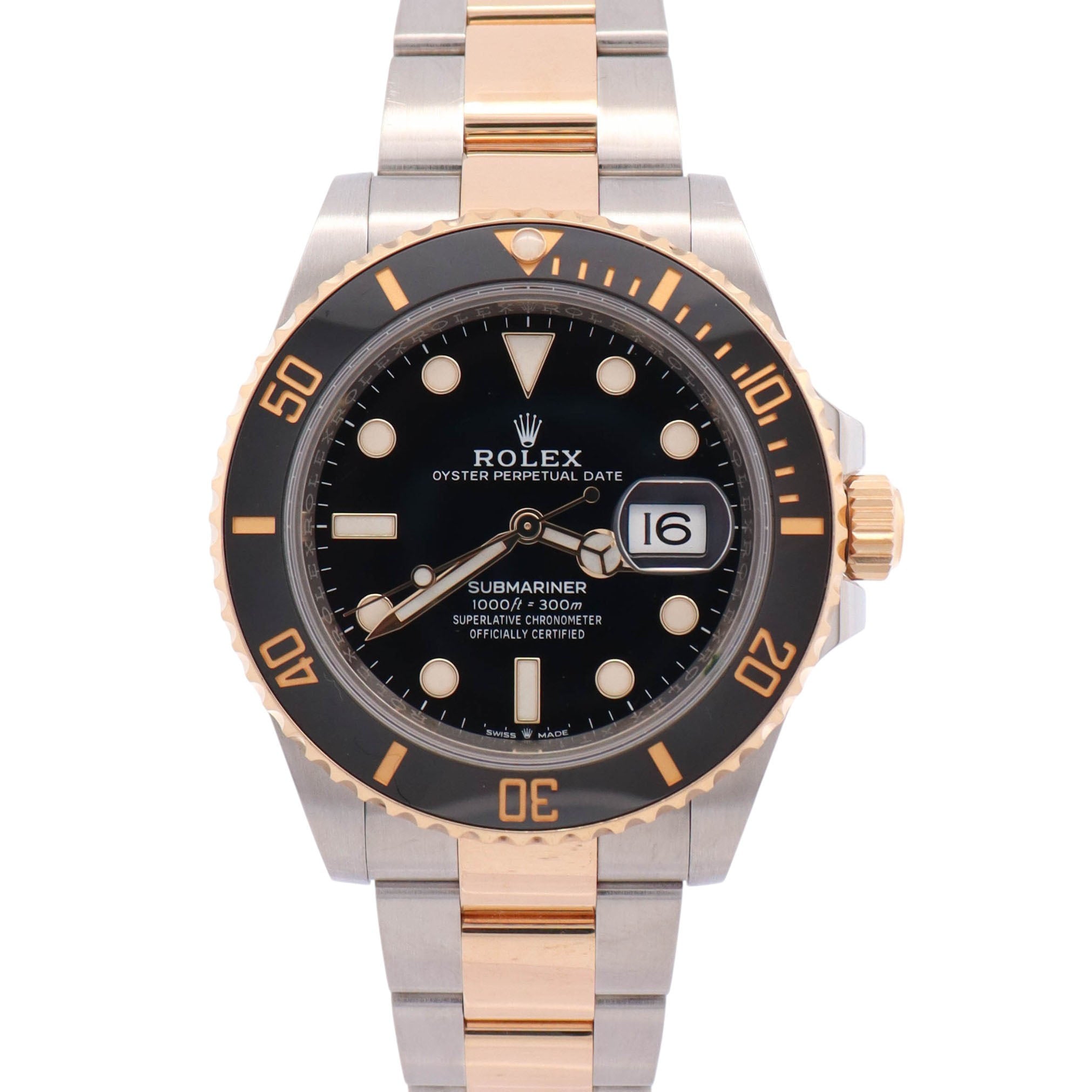 Rolex Submariner 41mm Black Dial Watch Ref# 126613LN