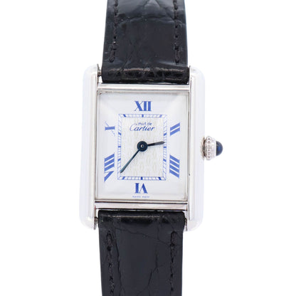 Cartier Tank 22mm White Dial Watch Ref# W1014054 - Happy Jewelers Fine Jewelry Lifetime Warranty