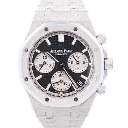 Audemars Piguet Royal Oak 41mm Black Dial Watch Ref# 26239BC.GG.1224BC.02 - Happy Jewelers Fine Jewelry Lifetime Warranty
