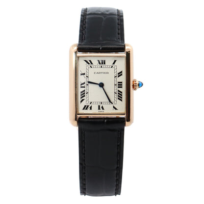 Cartier Tank 23mm White Dial Watch Ref# 337896 - Happy Jewelers Fine Jewelry Lifetime Warranty