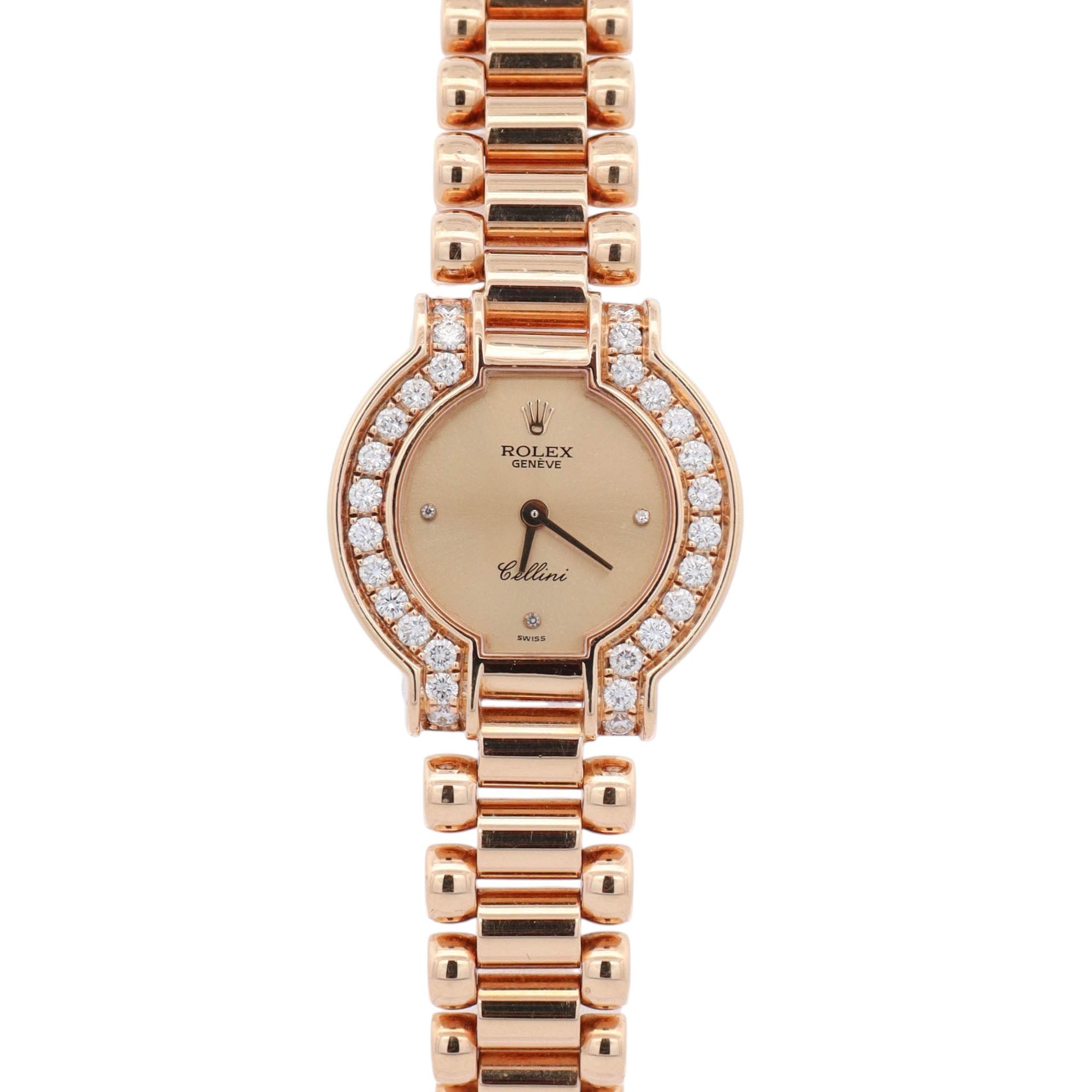 Rolex Cellini 26mm Champagne Dial Watch Ref# 2253 - Happy Jewelers Fine Jewelry Lifetime Warranty