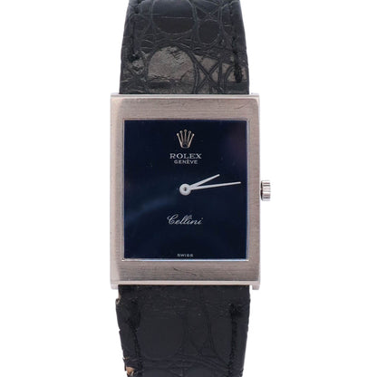 Rolex Cellini 23mm Blue Dial Watch Ref# 4014/9 - Happy Jewelers Fine Jewelry Lifetime Warranty