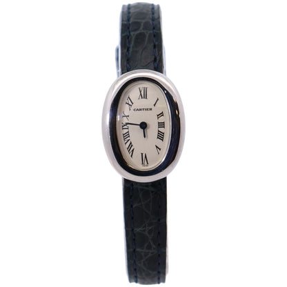 Cartier Baignoire 18mm White Dial Watch Ref# W1518956 - Happy Jewelers Fine Jewelry Lifetime Warranty