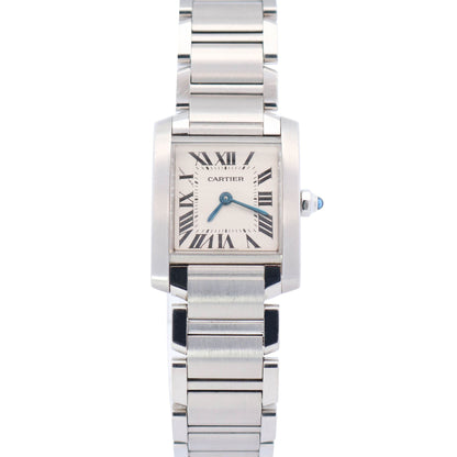 Cartier Tank 20mm White Dial Watch Ref# W51008Q3 - Happy Jewelers Fine Jewelry Lifetime Warranty
