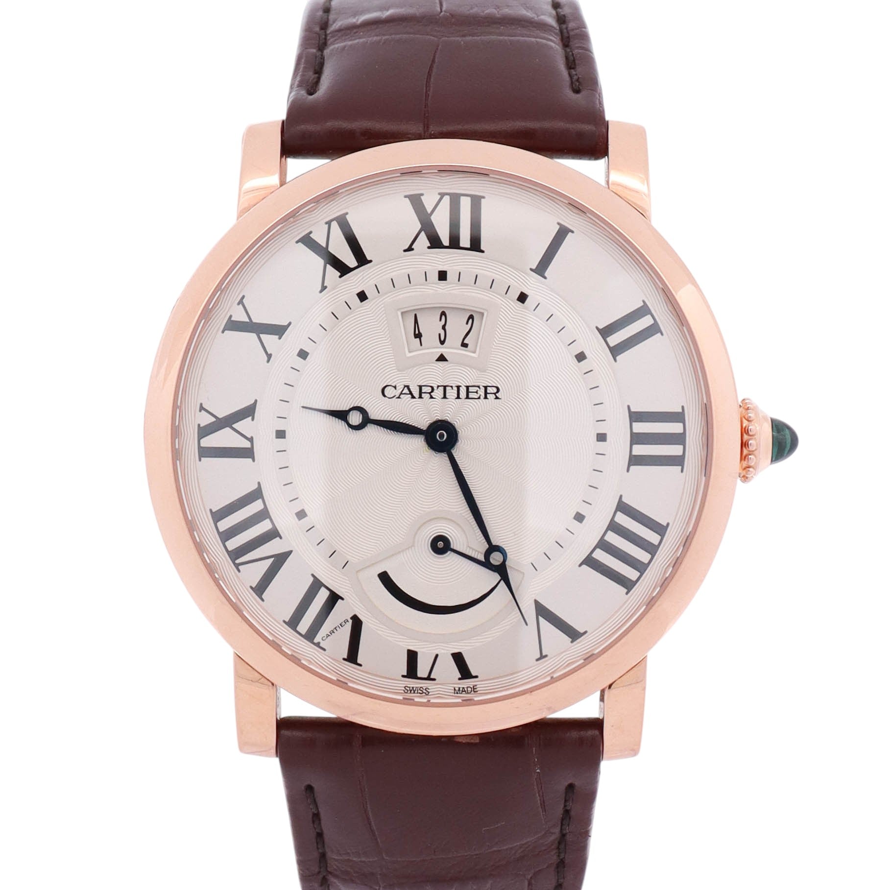 Cartier Rotonde 40mm Silver Dial Watch Ref# W1556252