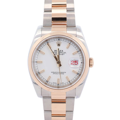 Rolex Datejust 36mm Champagne Dial Watch Ref# 116203 - Happy Jewelers Fine Jewelry Lifetime Warranty