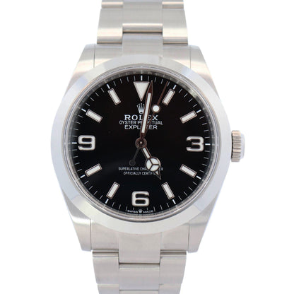 Rolex Explorer 40mm Black Dial Watch Ref# 224270 - Happy Jewelers Fine Jewelry Lifetime Warranty
