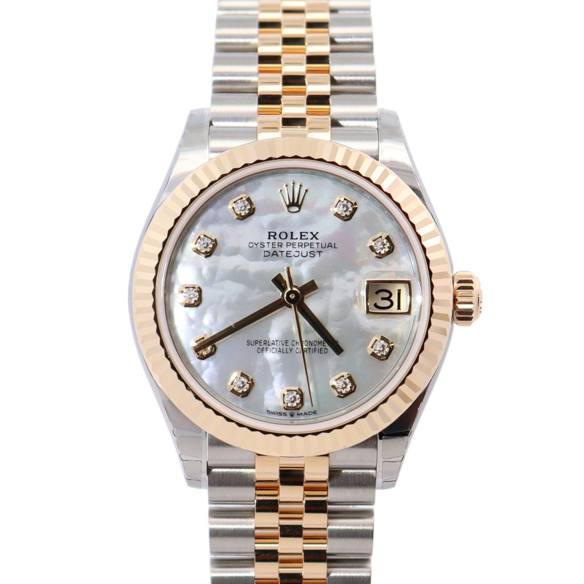 Rolex Datejust 31mm MOP Dial Watch Ref# 278273 - Happy Jewelers Fine Jewelry Lifetime Warranty