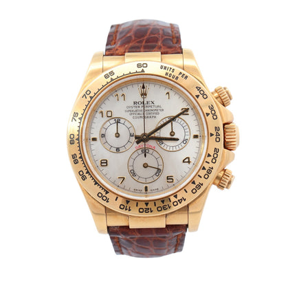 Rolex Daytona 40mm Mother of Pearl Dial Watch Ref# 16518 - Happy Jewelers Fine Jewelry Lifetime Warranty