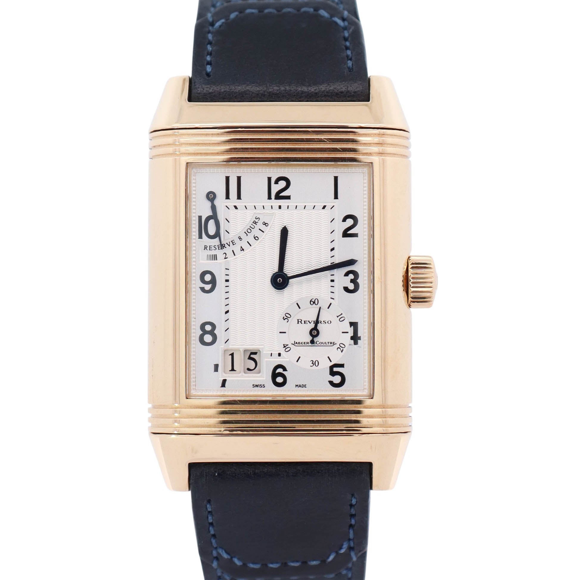 Jaeger-LeCoultre Reverso 47mm White Dial Watch Ref# Q3001420