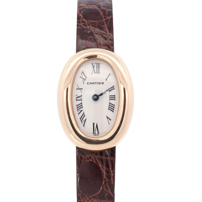 Cartier Baignoire 18mm White Dial Watch Ref# W1510956 - Happy Jewelers Fine Jewelry Lifetime Warranty