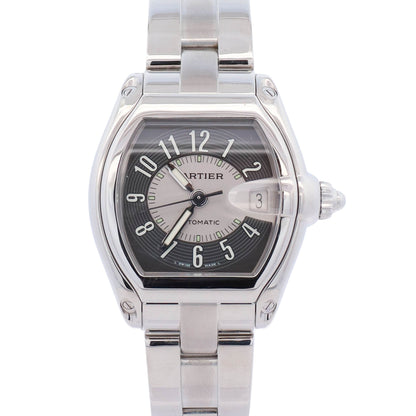 Cartier Roadster 35mm Black Dial Watch Ref# W62001V3 - Happy Jewelers Fine Jewelry Lifetime Warranty