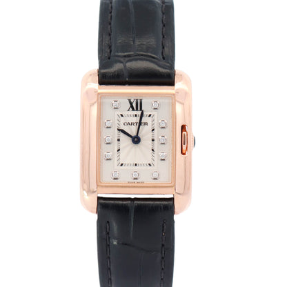 Cartier Tank 30mm Silver Dial Watch Ref# WJTA0007 - Happy Jewelers Fine Jewelry Lifetime Warranty