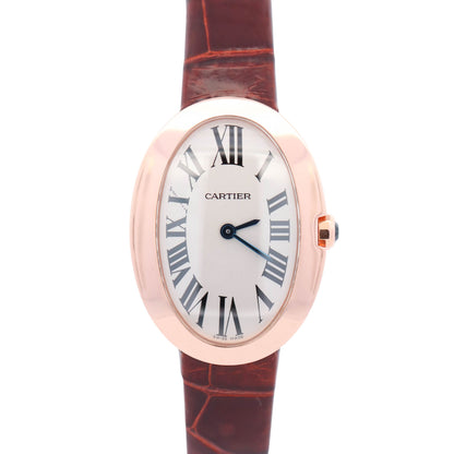 Cartier Baignoire 31mm Silver Dial Watch Ref# W8000007