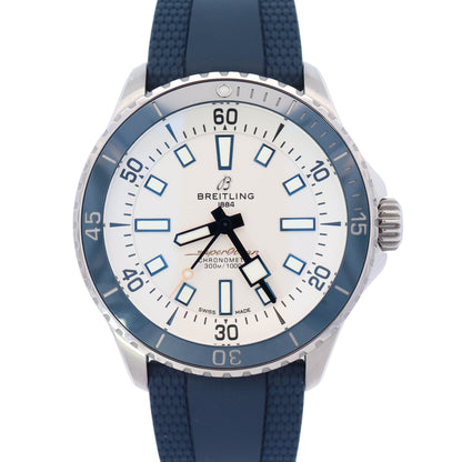 Breitling Superocean 42mm White Dial Watch Ref# A17375E71G1S1 - Happy Jewelers Fine Jewelry Lifetime Warranty