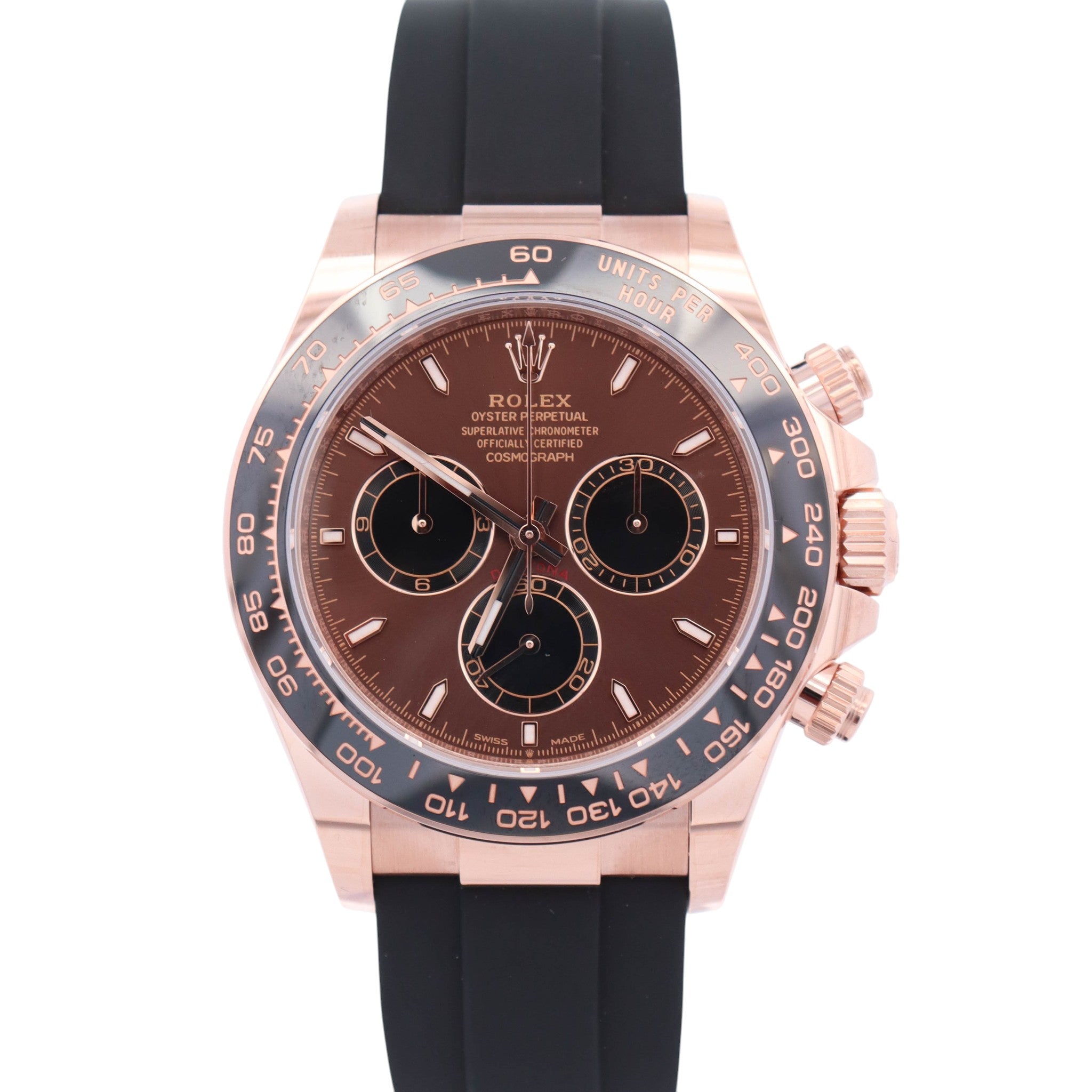 Rolex Daytona 40mm Chocolate Dial Watch Ref# 126515LN