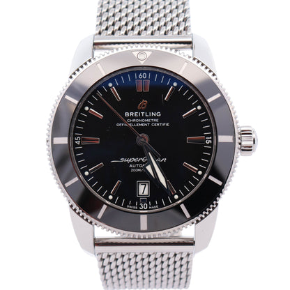 Breitling Superocean 46mm Black Dial Watch Ref# AB2020121B1A1 - Happy Jewelers Fine Jewelry Lifetime Warranty