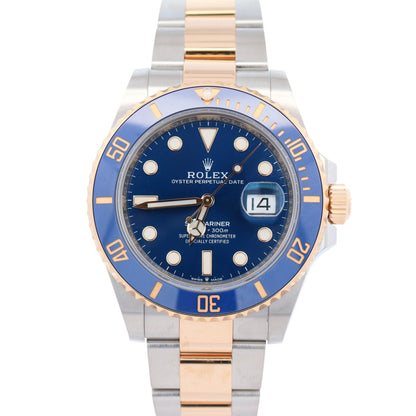 Rolex Submariner 41mm Blue Dial Watch Ref# 126613LB