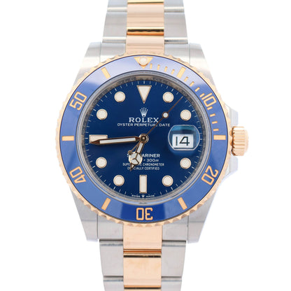 Rolex Submariner 41mm Blue Dial Watch Ref# 126613LB