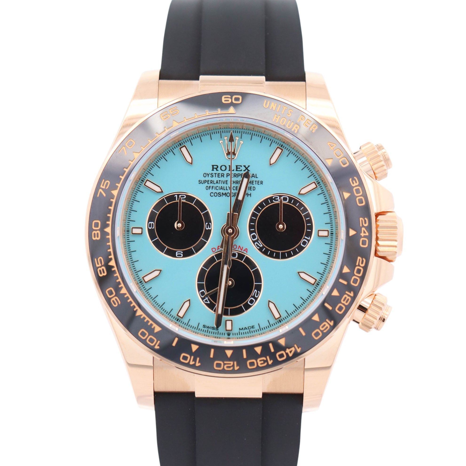Rolex Daytona 40mm Turquoise Dial Watch Ref# 126518LN
