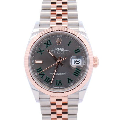 Rolex Datejust 36mm Wimbledon Dial Watch Ref# 126231 - Happy Jewelers Fine Jewelry Lifetime Warranty