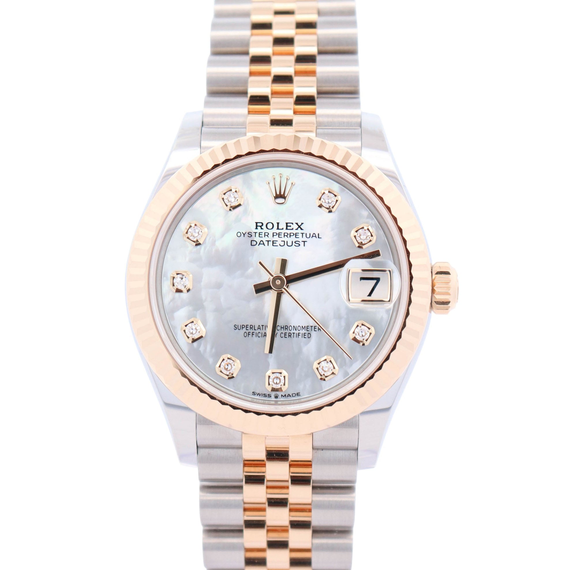 Rolex Datejust 31mm MOP Dial Watch Ref# 278273