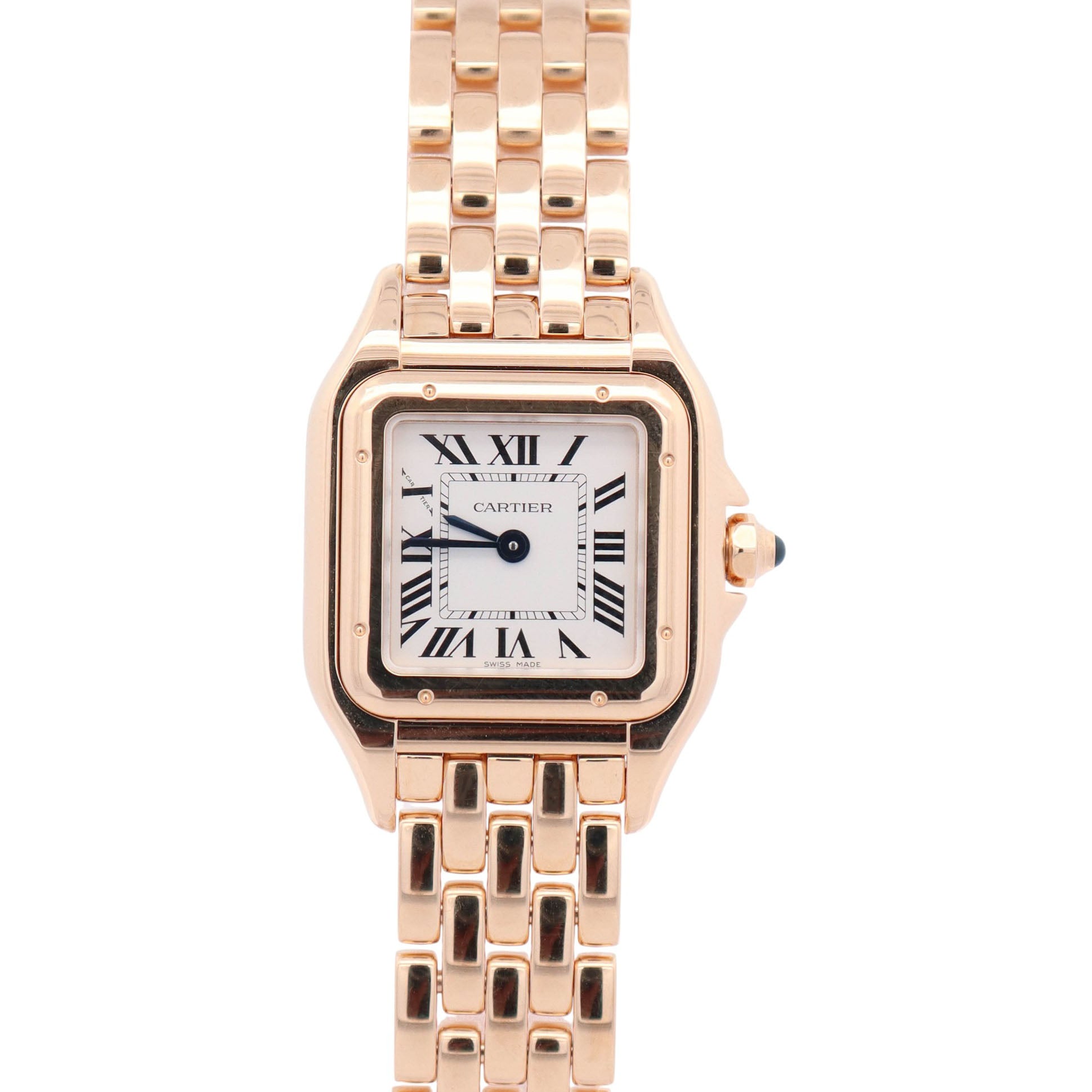 Cartier Panthere 22x30.3 mm White Dial Watch Ref# WGPN0059 – Happy