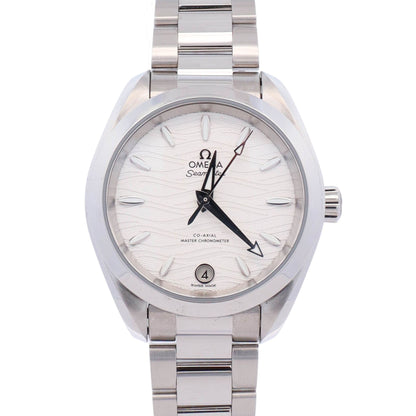Omega Seamaster Aqua Terra 34mm Silver Dial Watch Ref# 220.10.34.20.02.002 - Happy Jewelers Fine Jewelry Lifetime Warranty