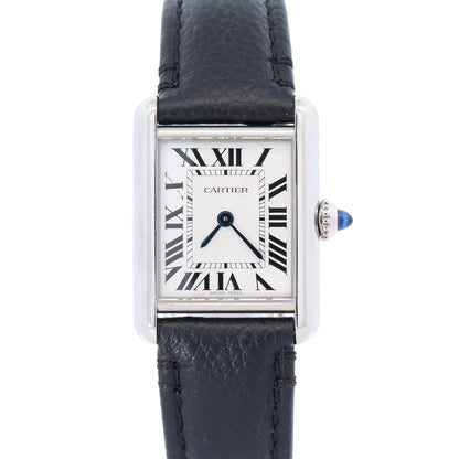 Cartier Tank 22mm White Dial Watch Ref# WSTA0060